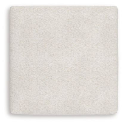 Donelson Creek Vanilla Oversized Accent Ottoman - 4800208
