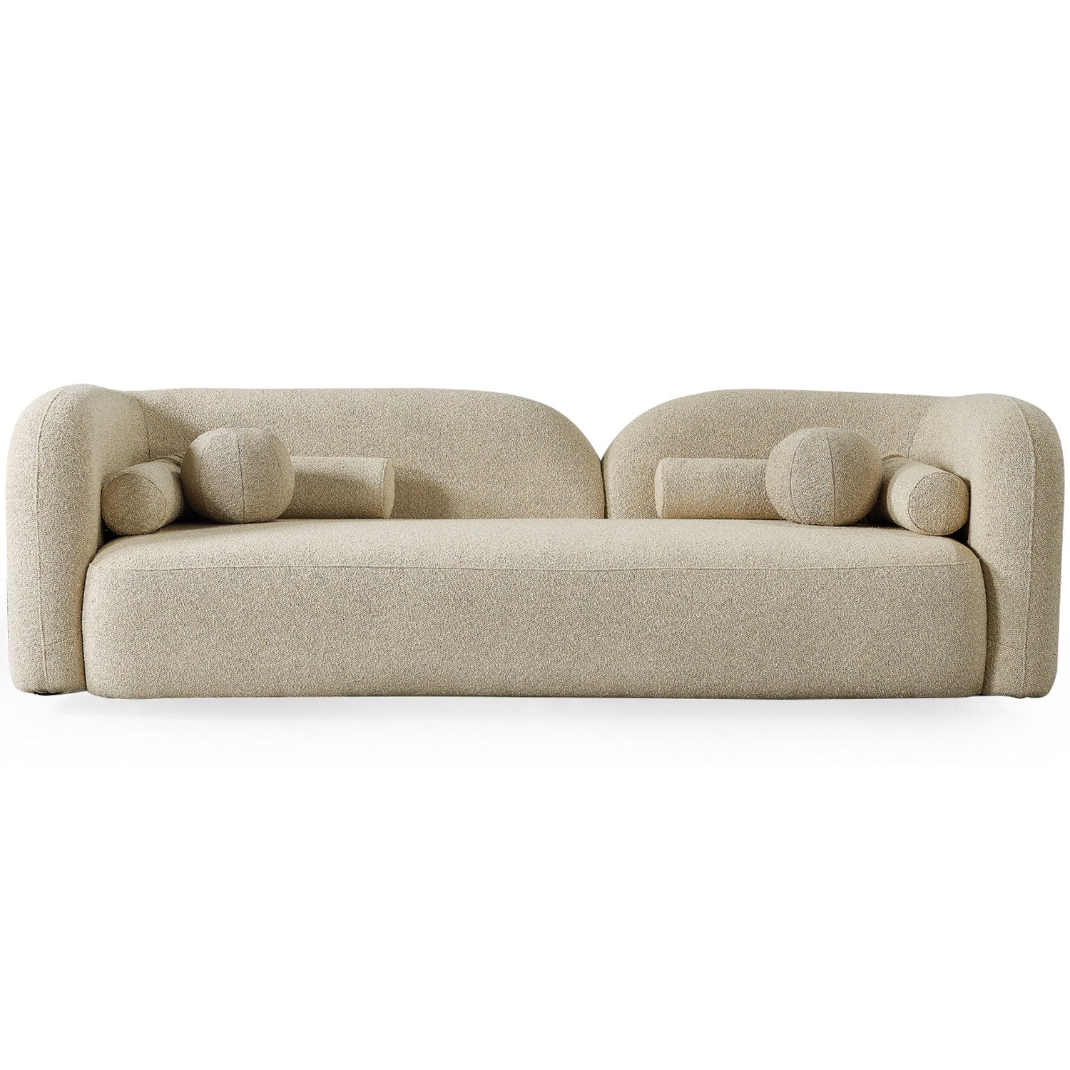 Donna Japandi Style Boucle Sofa - SOF02600701