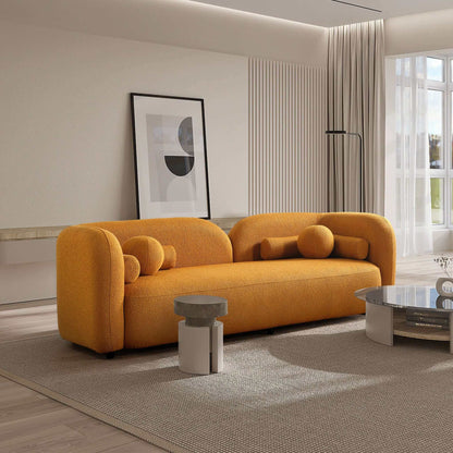 Donna Japandi Style Boucle Sofa - SOF02600702