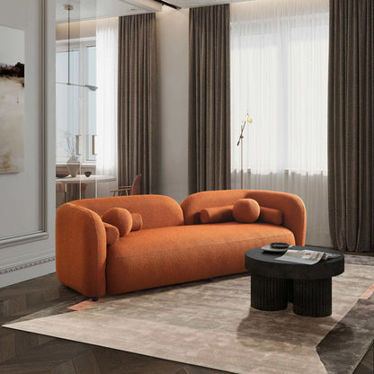 Donna Japandi Style Boucle Sofa - SOF02600703
