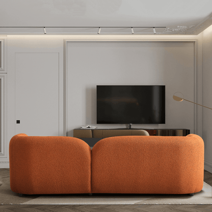 Donna Japandi Style Boucle Sofa - SOF02600703