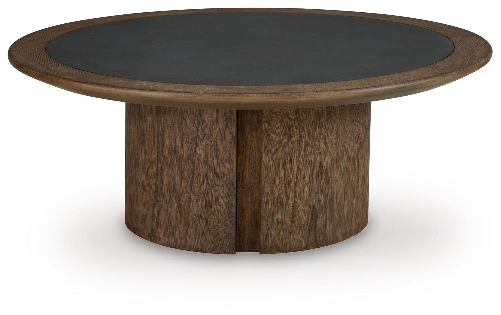 Dontayne Warm Brown Coffee Table - T563-8