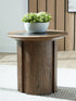 Dontayne Warm Brown End Table - T563-6
