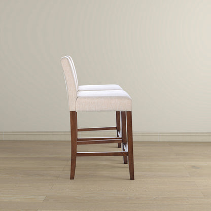 Dorian Beige Fabric Counter Chair (Set of 2) - STL03601001