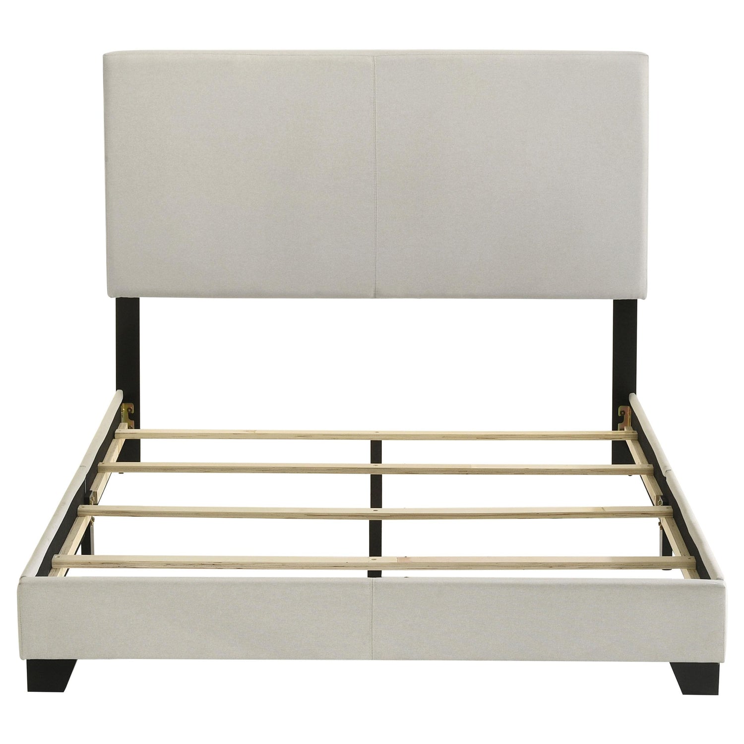Dorian Fabric Upholstered Full Panel Bed Cream - 300852F