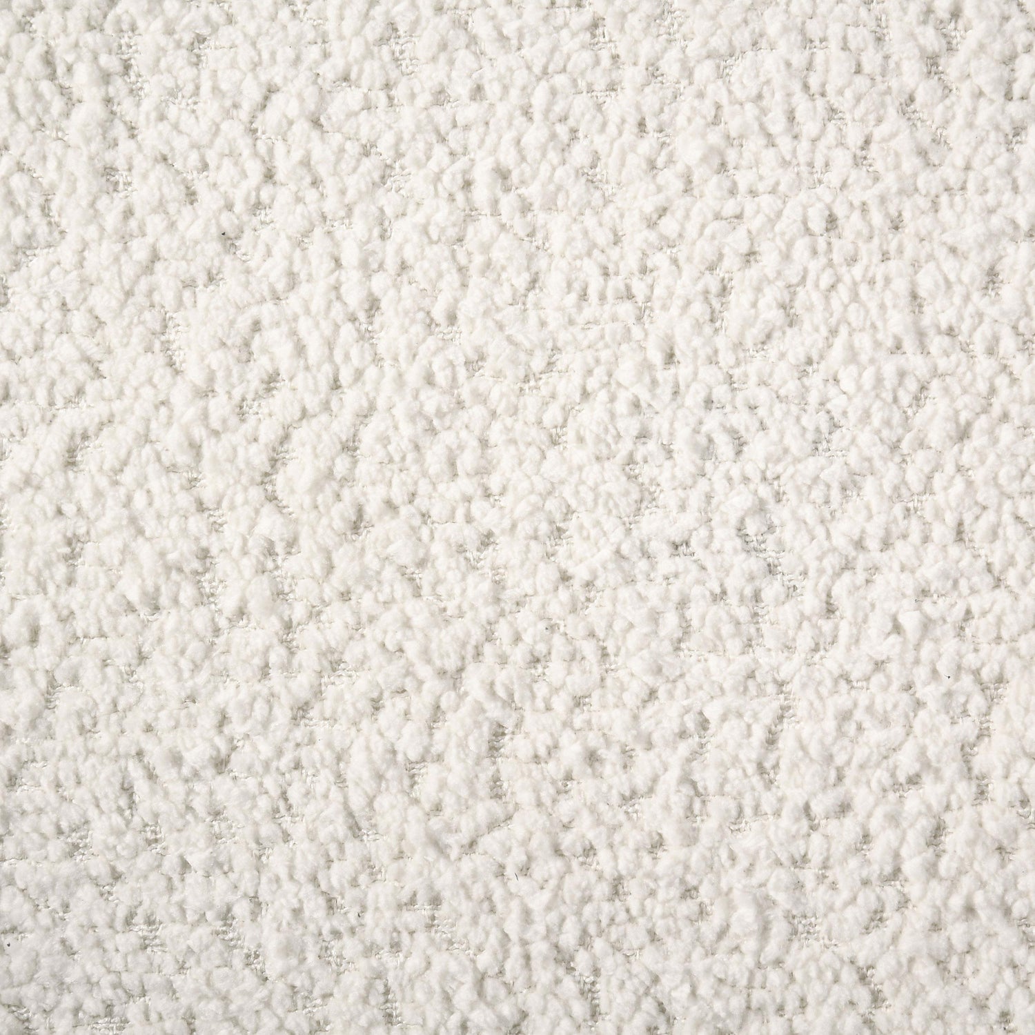 Dorset Fabric Upholstered Round Track Arm Accent Chair White - 509813
