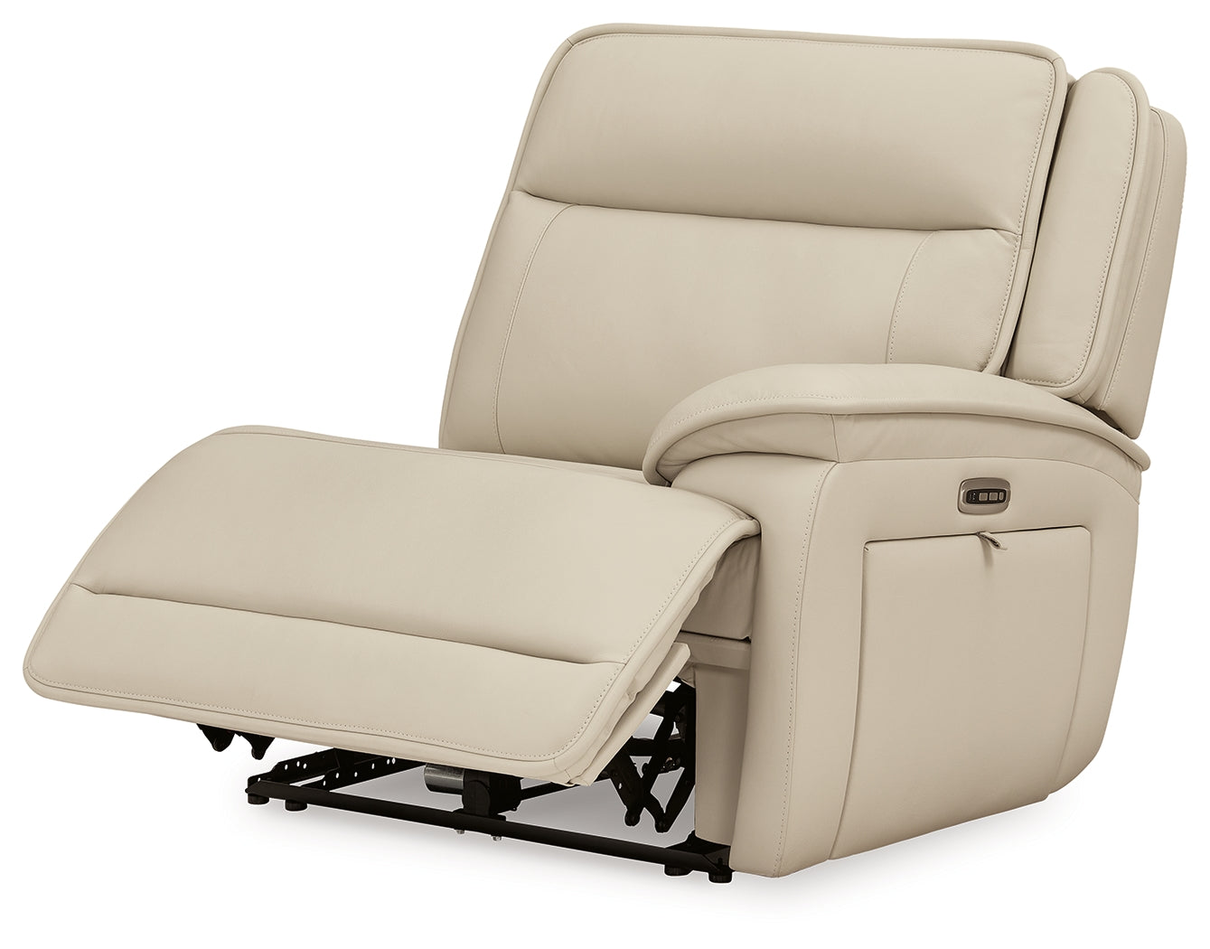 Double Deal Almond 4-Piece Reclining Sectional - U13001S6
