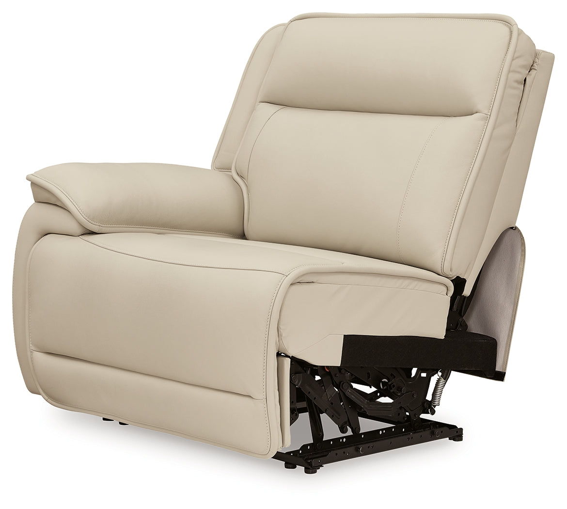Double Deal Almond 4-Piece Reclining Sectional - U13001S6
