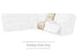 Double Deal Almond Armless Chair - U1300146