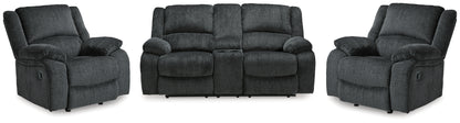 Draycoll Reclining Loveseat and 2 Recliners - 76504U10