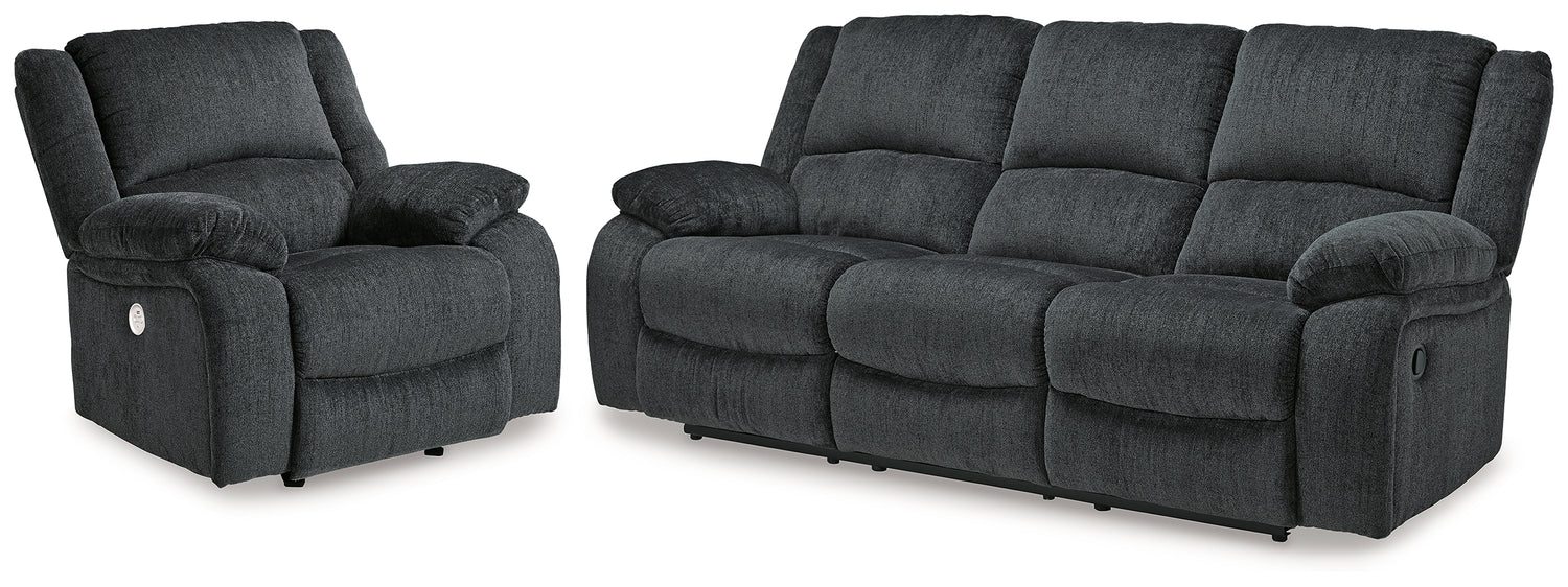 Draycoll Reclining Sofa and Power Recliner - 76504U9
