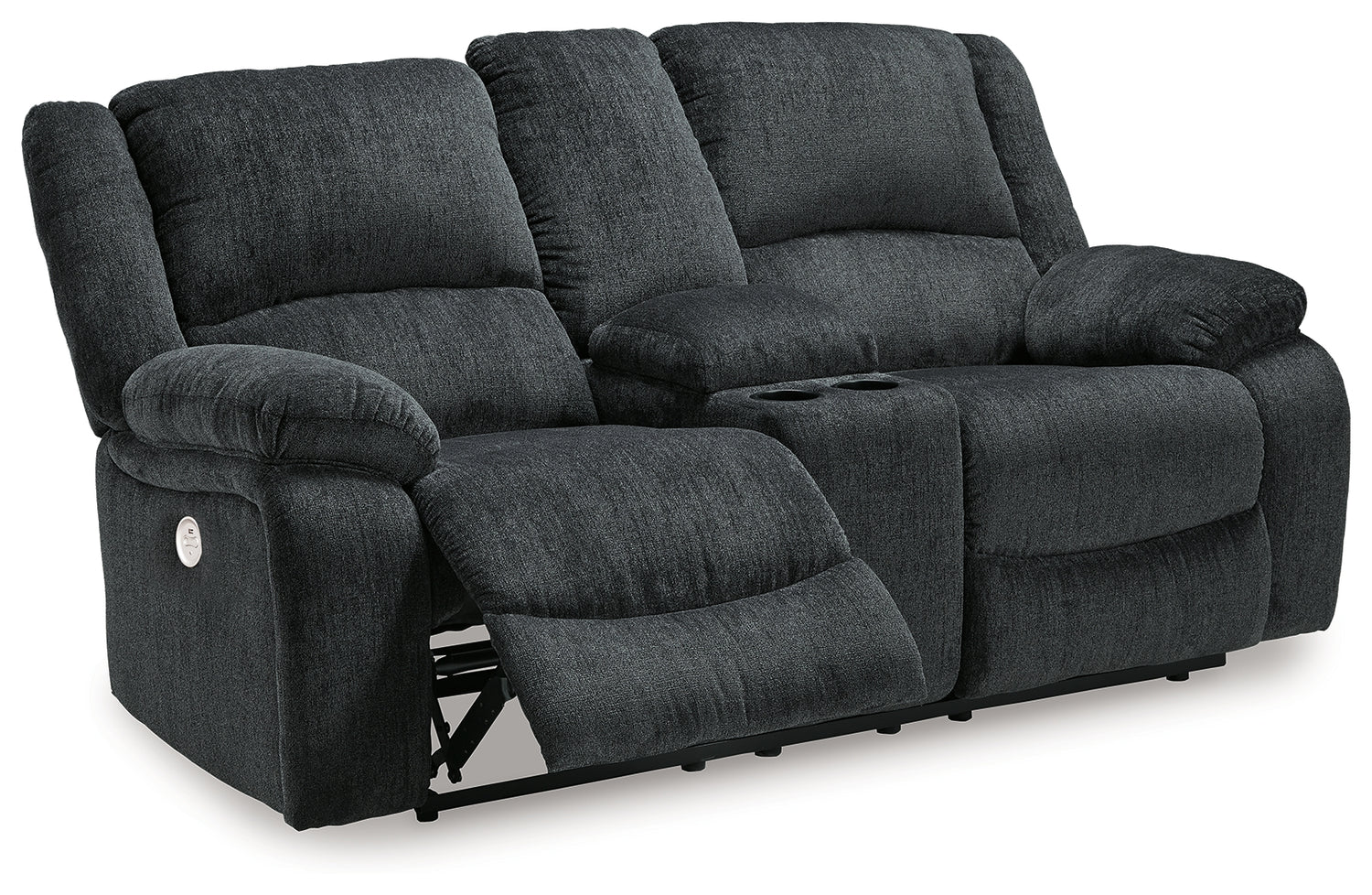 Draycoll Slate Power Reclining Loveseat and Power Recliner - 76504U8