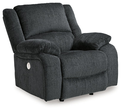 Draycoll Slate Power Reclining Loveseat and Power Recliner - 76504U8