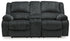 Draycoll Slate Reclining Loveseat with Console and Recliner - 76504U7