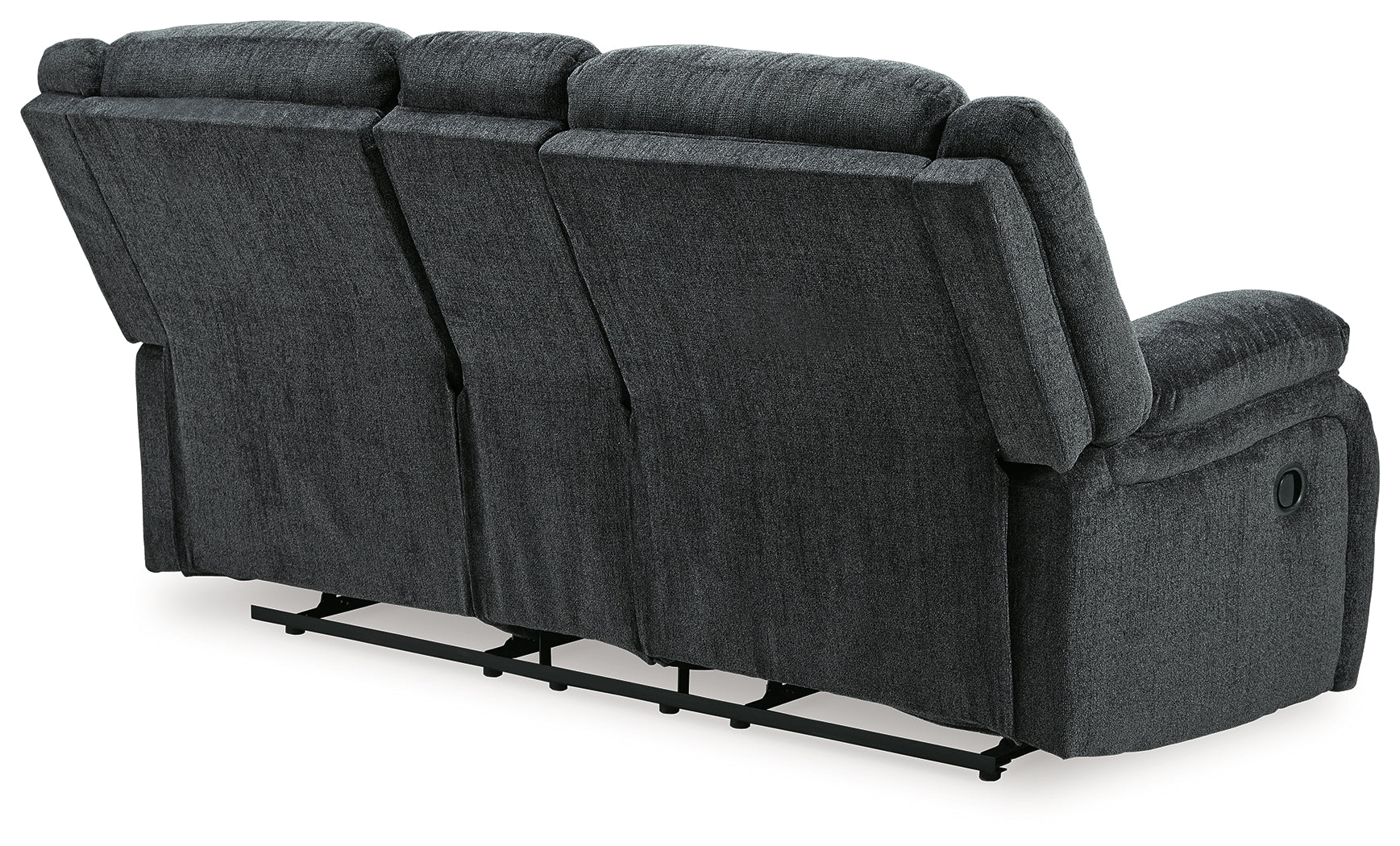Draycoll Slate Reclining Loveseat with Console and Recliner - 76504U7