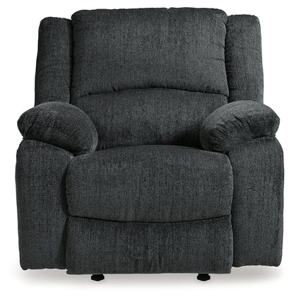 Draycoll Slate Reclining Loveseat with Console and Recliner - 76504U7