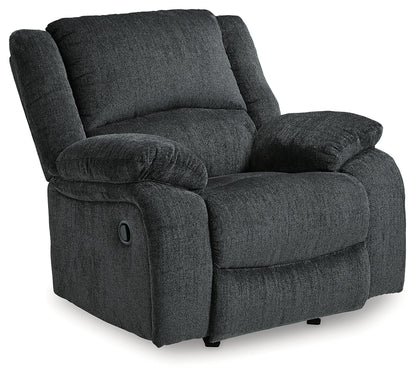 Draycoll Slate Reclining Loveseat with Console and Recliner - 76504U7