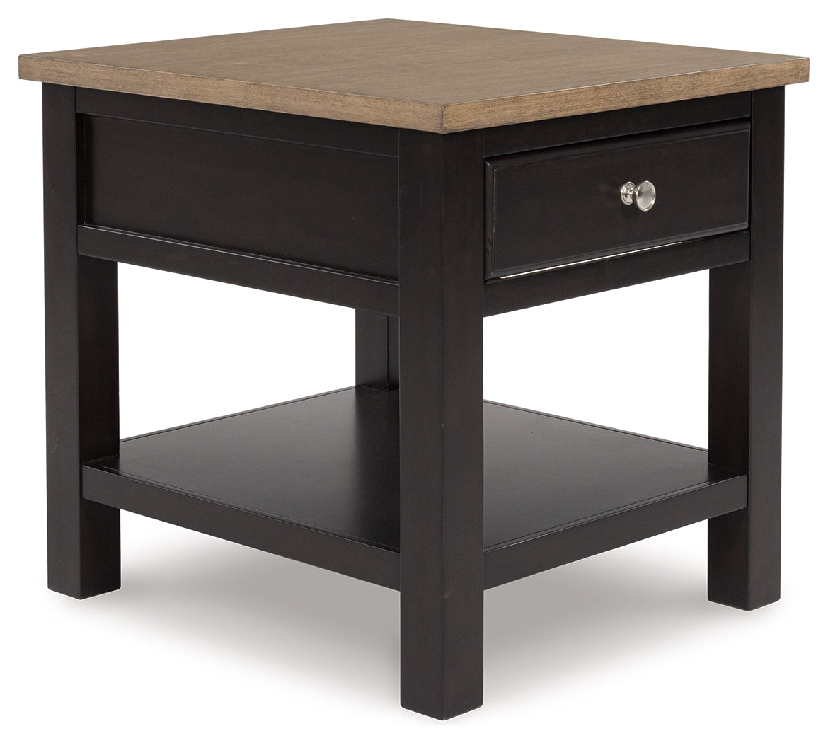 Drazmine Brown End Table - T734-3