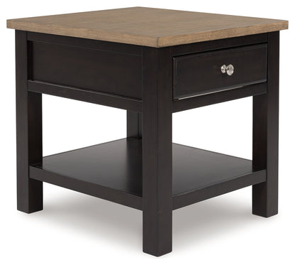 Drazmine Brown End Table - T734-3