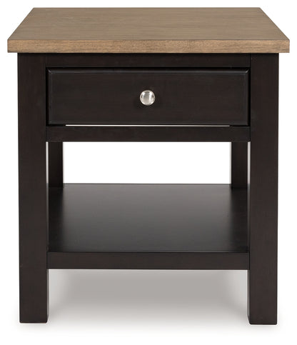 Drazmine Brown End Table - T734-3
