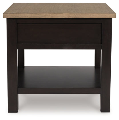 Drazmine Brown End Table - T734-3