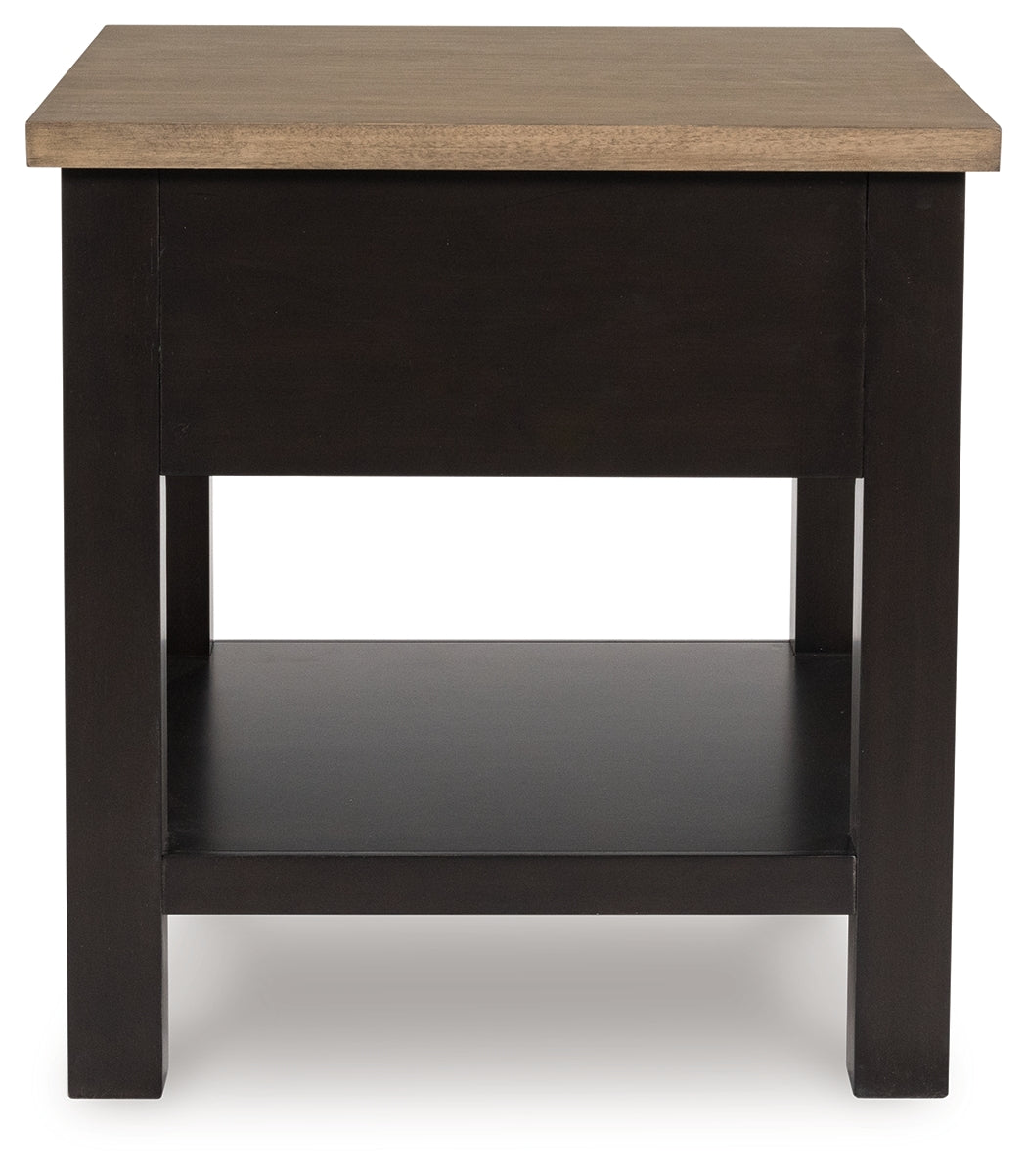 Drazmine Brown End Table - T734-3