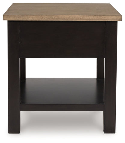 Drazmine Brown End Table - T734-3