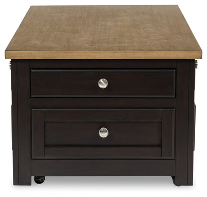 Drazmine Brown Lift-Top Coffee Table - T734-20