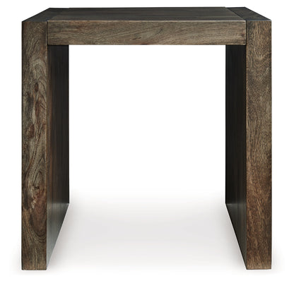 Dreggan Brown End Table - T567-2