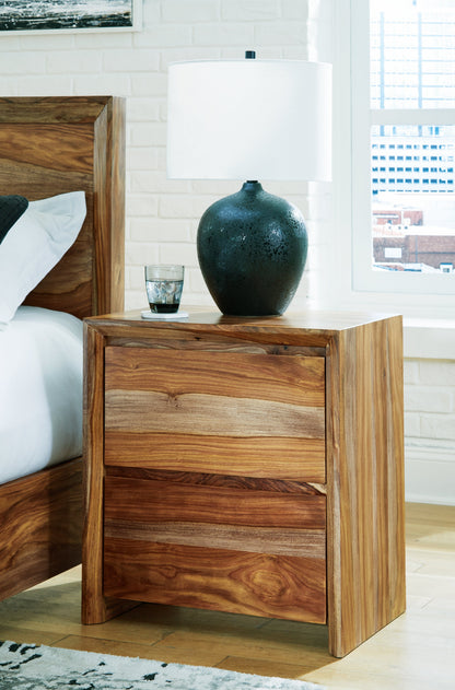 Dressonni Brown Nightstand - B790-92