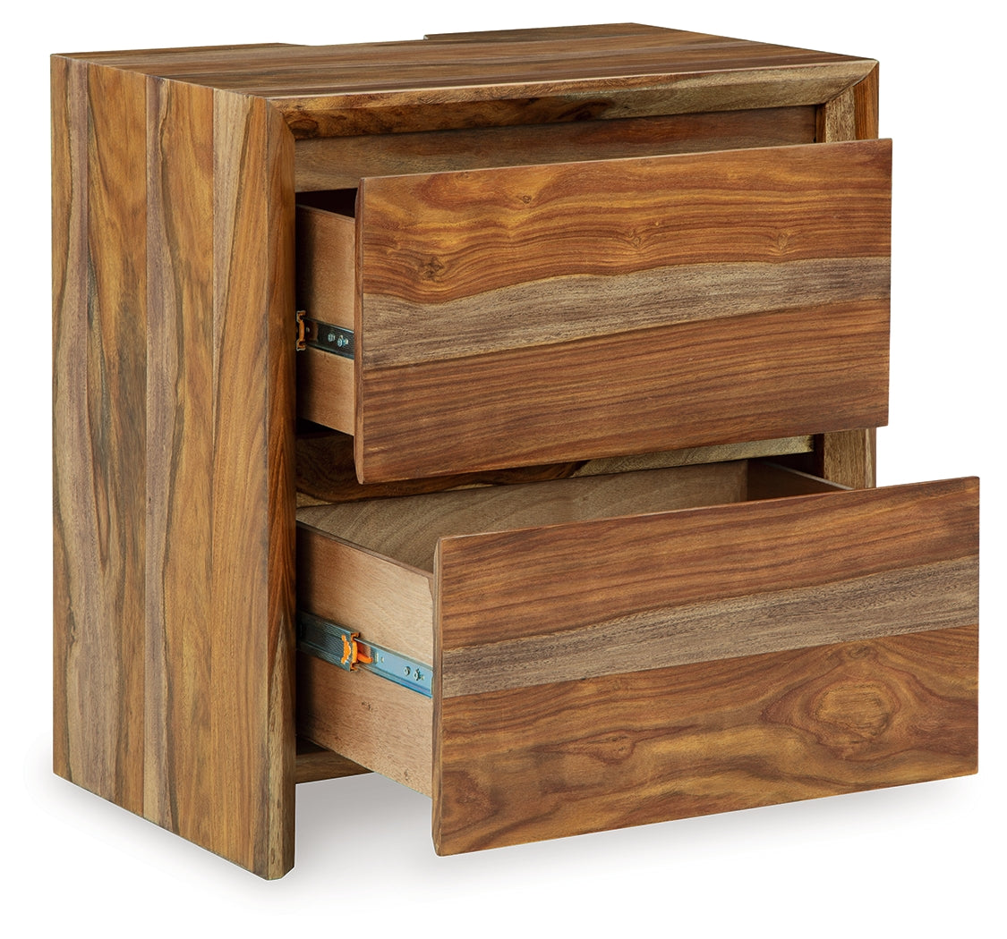 Dressonni Brown Nightstand - B790-92