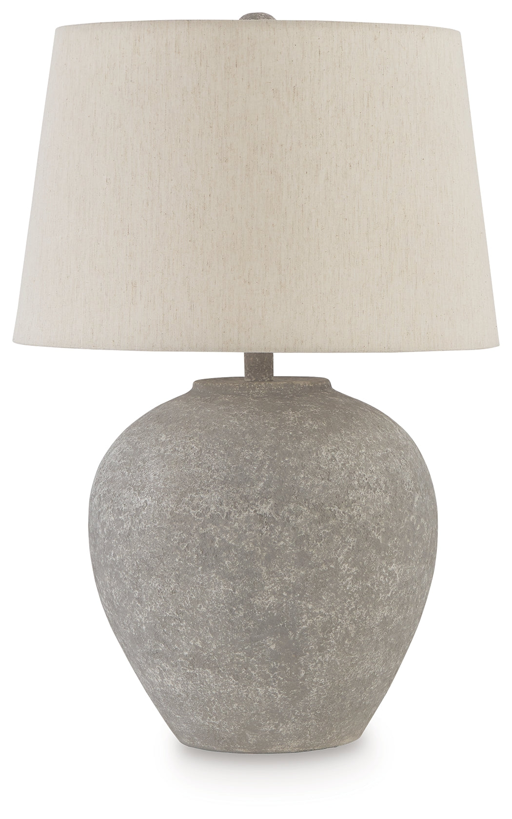 Dreward 2-Piece Table Lamp Set in Distressed Gray - PKG015581