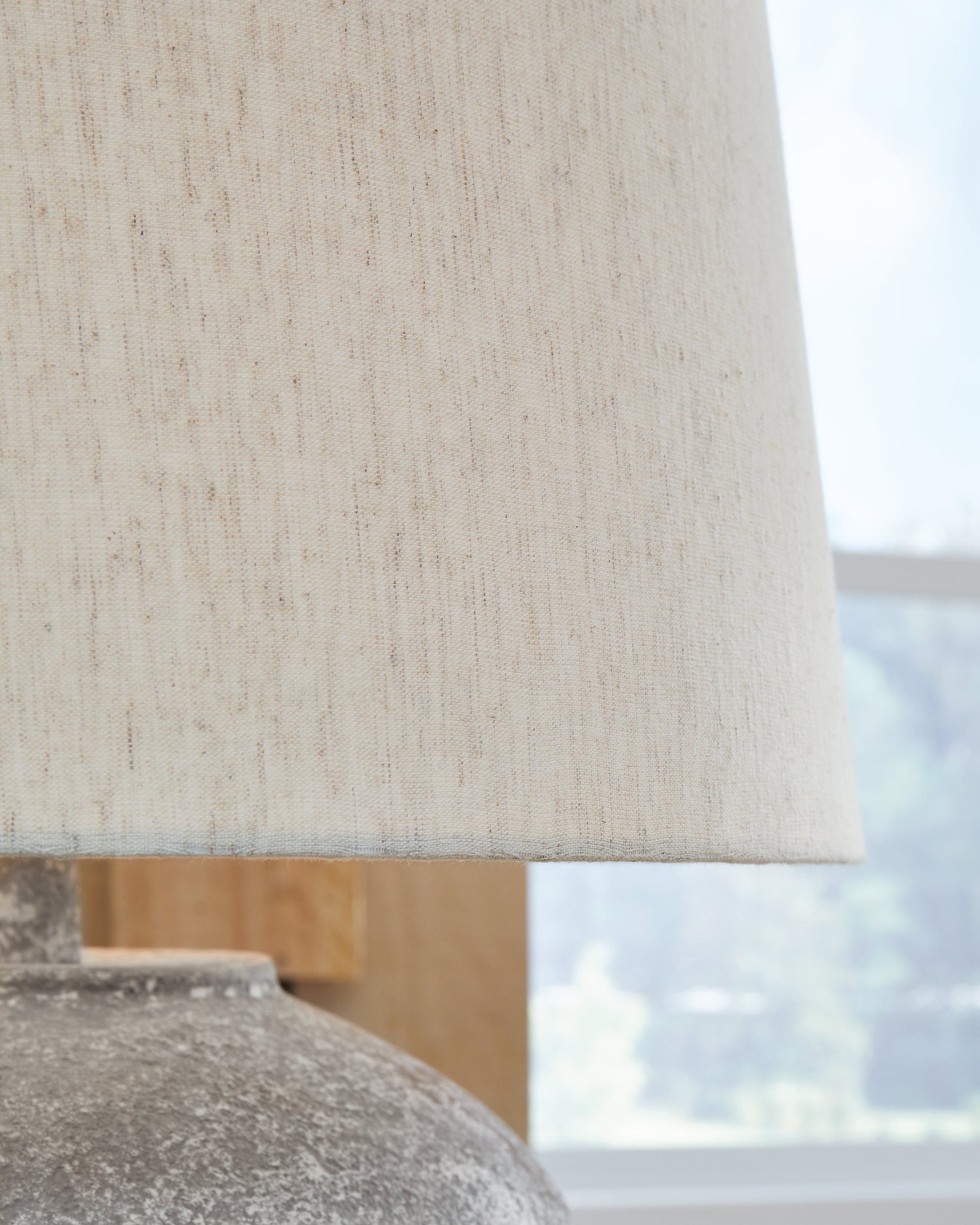 Dreward 2-Piece Table Lamp Set in Distressed Gray - PKG015581