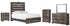 Drystan Full Panel Bed with Mirrored Dresser, Chest and Nightstand in Multi - PKG003266