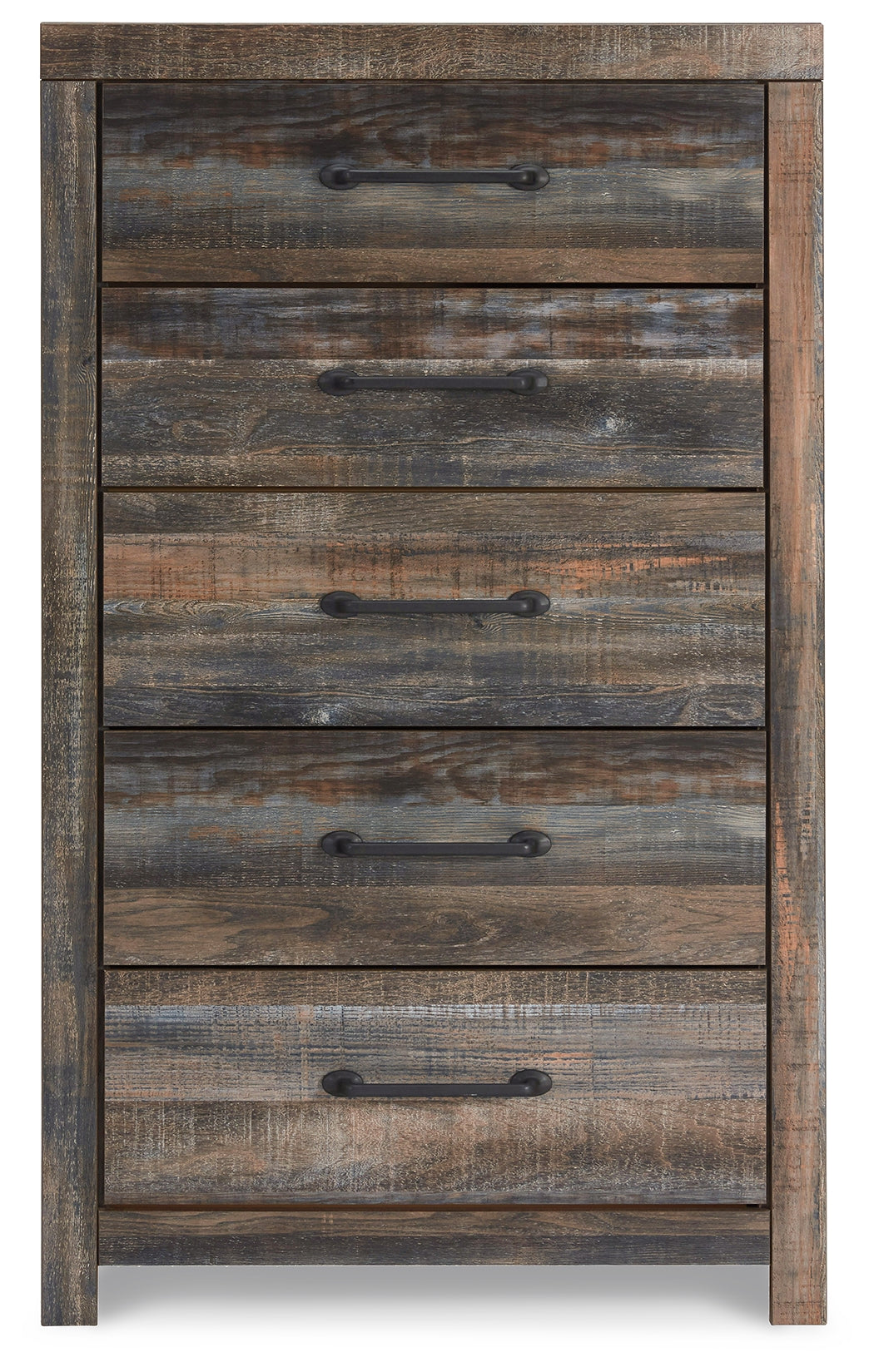 Drystan King Bookcase Storage Bed and Chest - B211B106