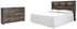 Drystan King/California King Bookcase Headboard Bed with Dresser in Multi from Ashley - Luna Furniture