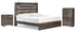 Drystan King Panel Bed with Chest and Nightstand in Multi from Ashley - Luna Furniture