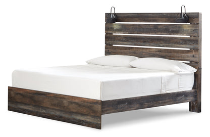 Drystan King Panel Bed with Chest and Nightstand in Multi from Ashley - Luna Furniture