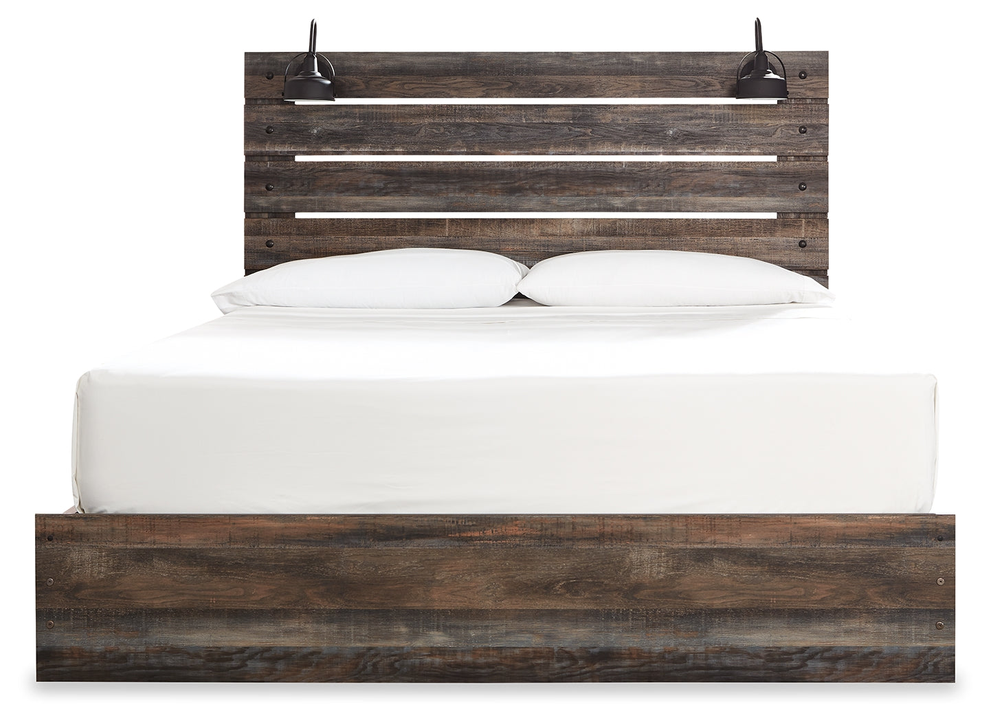 Drystan Multi King Panel Storage Bed and 2 Nightstands - B211B84