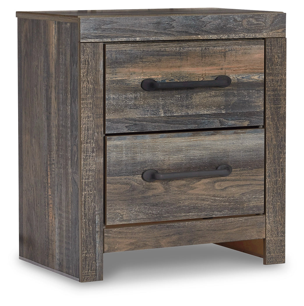 Drystan Multi Queen Bookcase Storage Bed, Dresser, Mirror and 2 Nightstands - B211B19