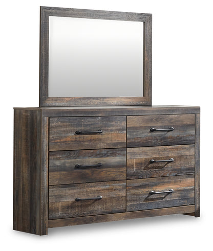 Drystan Queen Panel Bed, 2 Dressers, Mirror and 2 Nightstands - B211B118