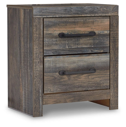 Drystan Queen Panel Bed with 2 Nightstands in Multi - PKG000712