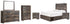 Drystan Queen Panel Bed with 2 Storage Drawers with Mirrored Dresser, Chest and 2 Nightstands in Multi - PKG003173