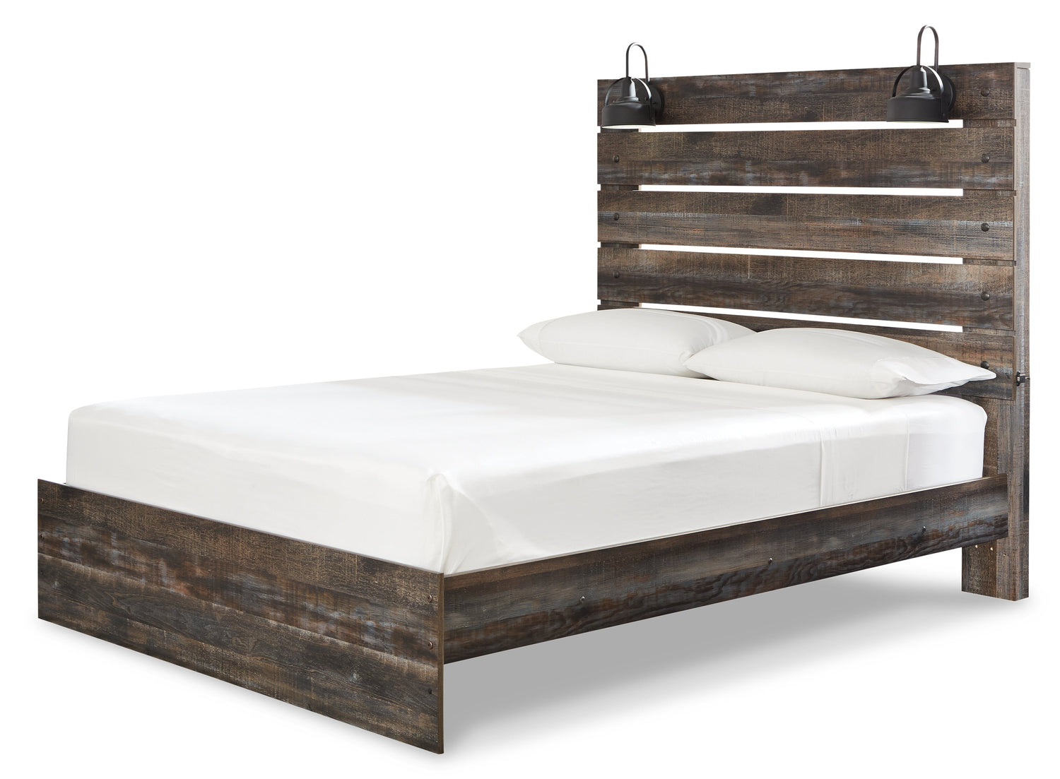 Drystan Queen Panel Bed with Chest and Nightstand in Multi from Ashley - Luna Furniture