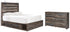 Drystan Twin Panel Bed with 2 Storage Drawers with Dresser in Multi from Ashley - Luna Furniture