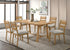 Duncan 7-piece Rectangular Wood Dining Table Set Washed Oak - 193651-S7