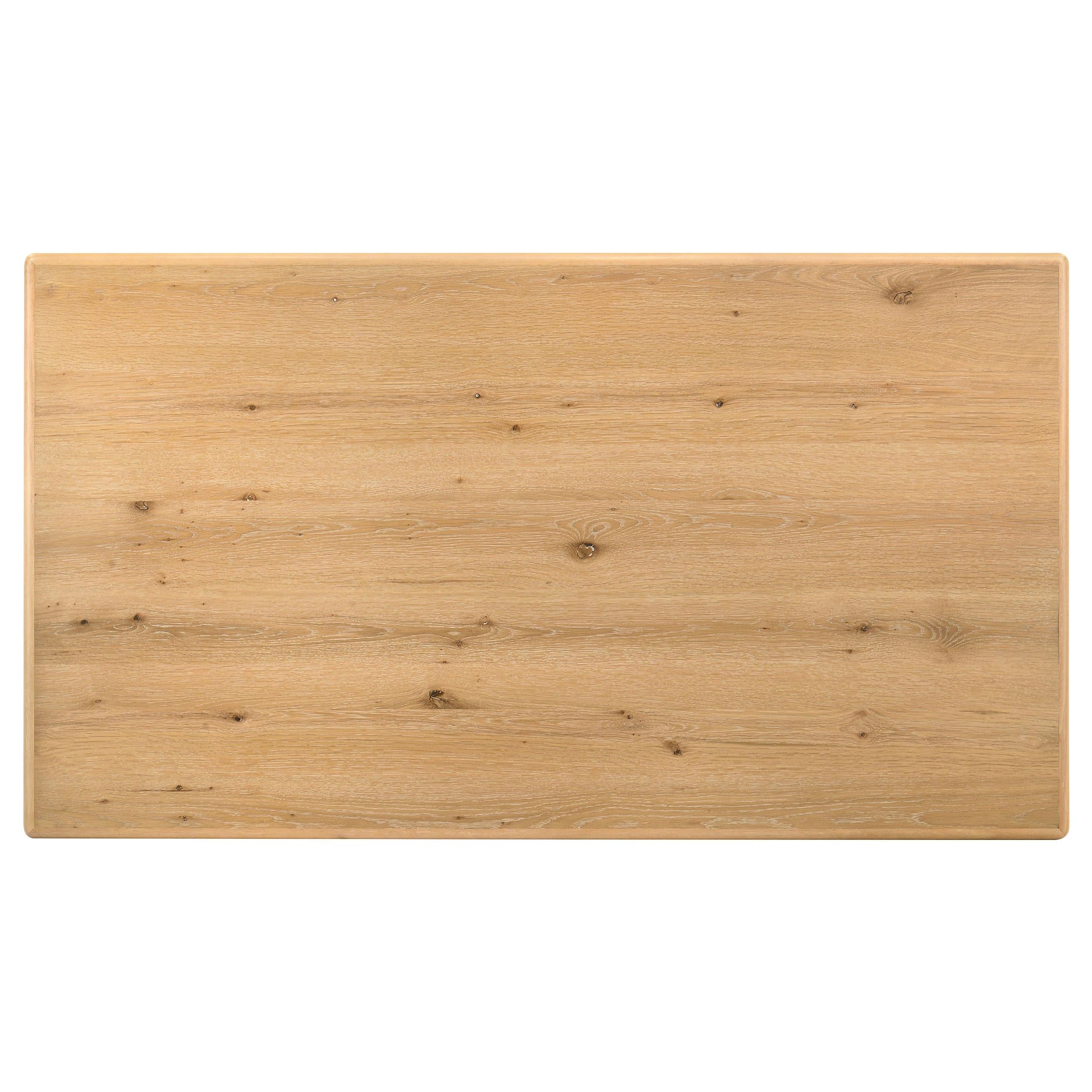 Duncan 71-inch Rectangular Wood Dining Room Table Washed Oak - 193651