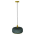 Dune Pendant Lamp - Black Sprayed and Gold - PNL04102801
