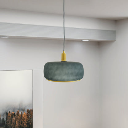 Dune Pendant Lamp - Black Sprayed and Gold - PNL04102801