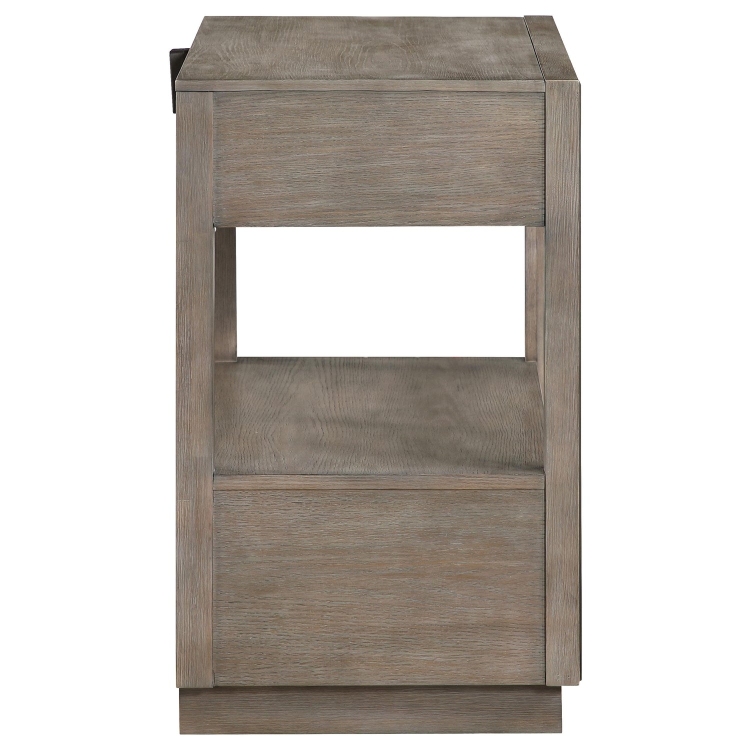 Durango 2-drawer Nightstand Bedside Table Washed Oak - 223272